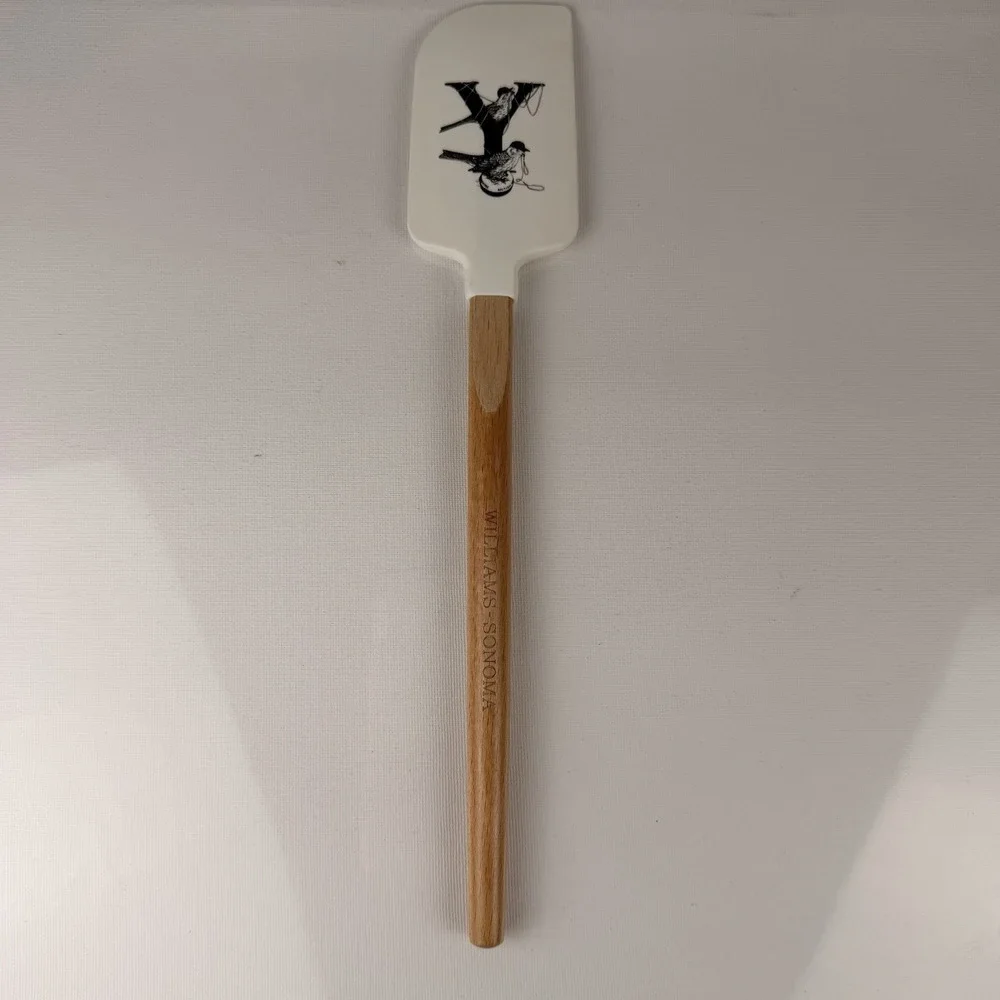 Williams Sonoma Rory Dobner Monogram Y Bird‎ Silicone Spatula 12